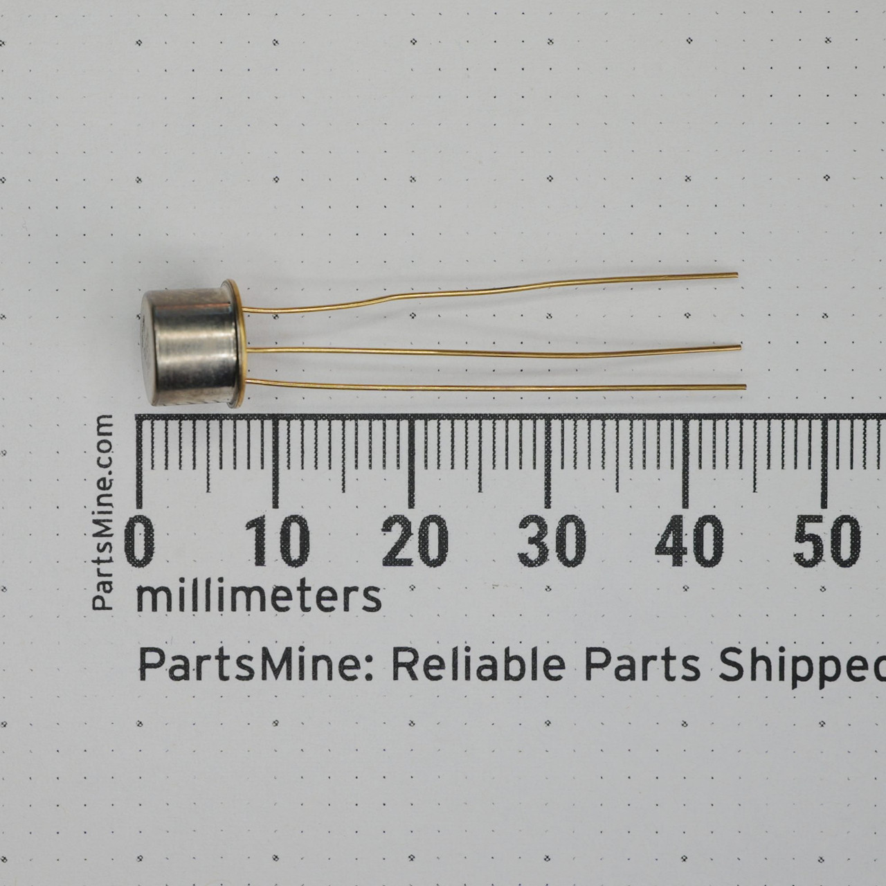 Motorola ROG05 Bipolar Transistor TO-18 Gold Leads NOS