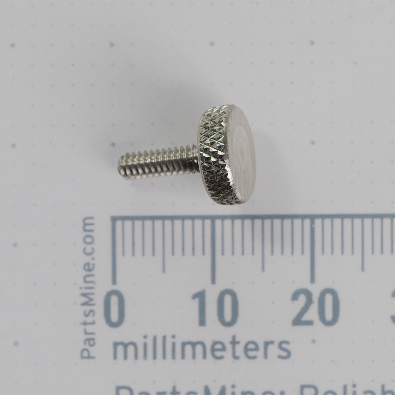 4-40 x 3/8 x 3/8 Stainless Knurled Thumb Screw NOS