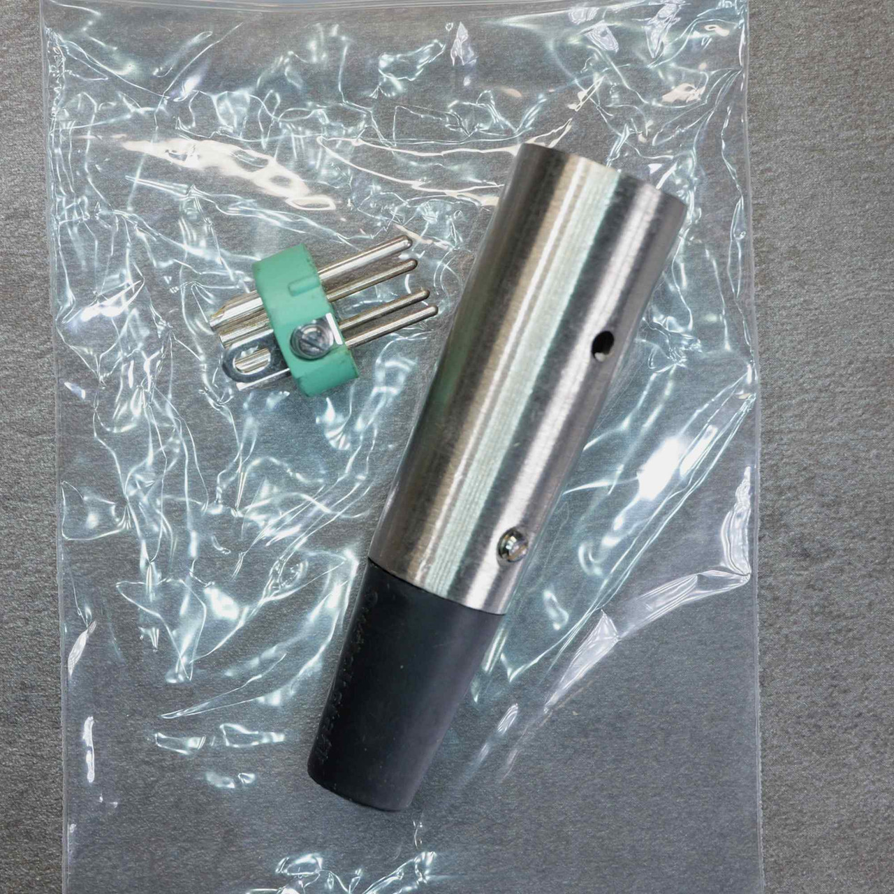 Switchcraft A5M 5-Pin Male XLR Cable Connector Plug Nickel Shell NOS