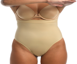 InstantFigure Hi-waist Curvy panty with thong back