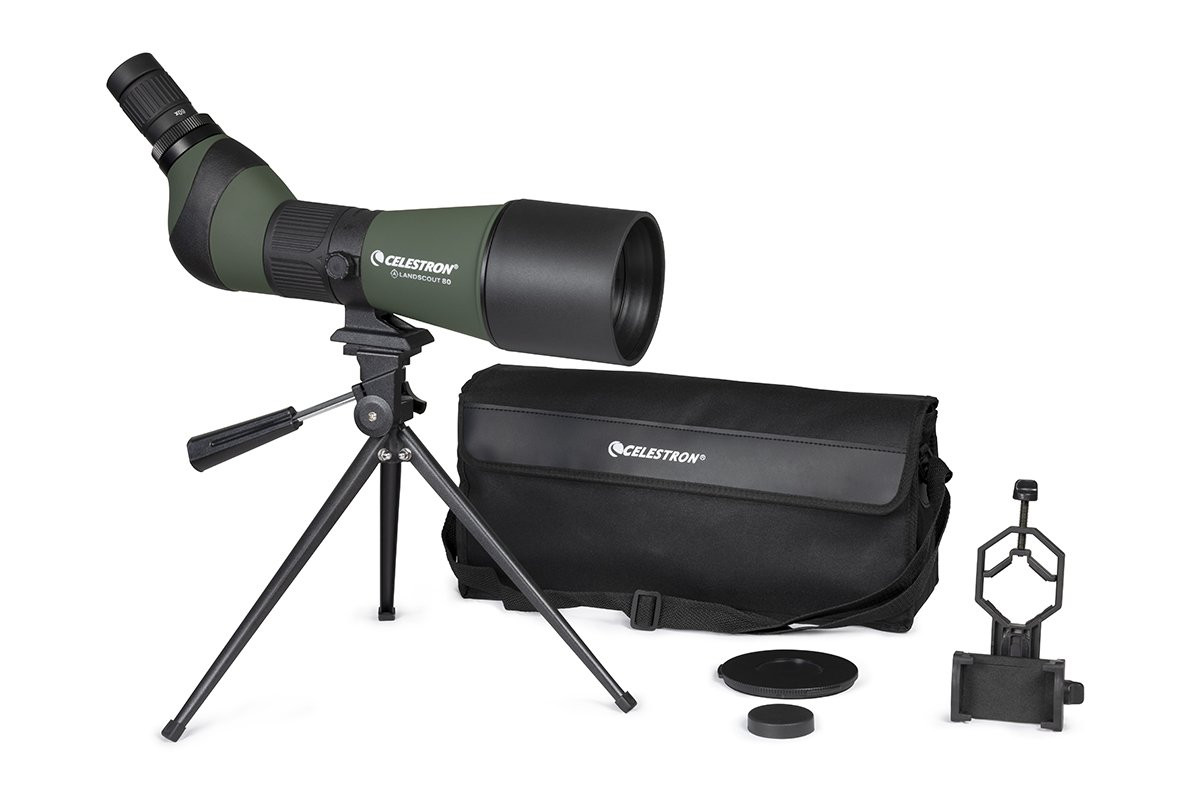 Celestron LandScout 20-60x80mm Spotting Scope with Table-top