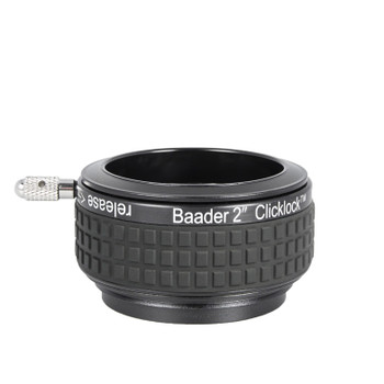 Baader 2" Clicklock Clamp for all Diamond Steeltrack Focusers Baader 2" Clicklock Clamp for all Diamond Steeltrack Focusers