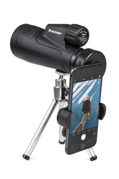 Celestron 20x50mm Outland X Monocular with Tripod, Smartphone Adapter