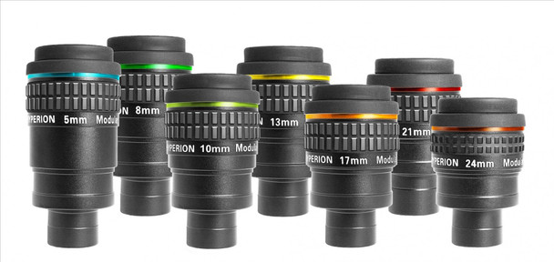 Complete Eyepiece Set - consisting of all 7 Hyperion Eyepieces