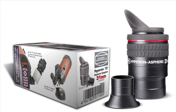 Hyperion Aspheric 72 degree 31mm Eyepiece, with New Winged Eyeshield