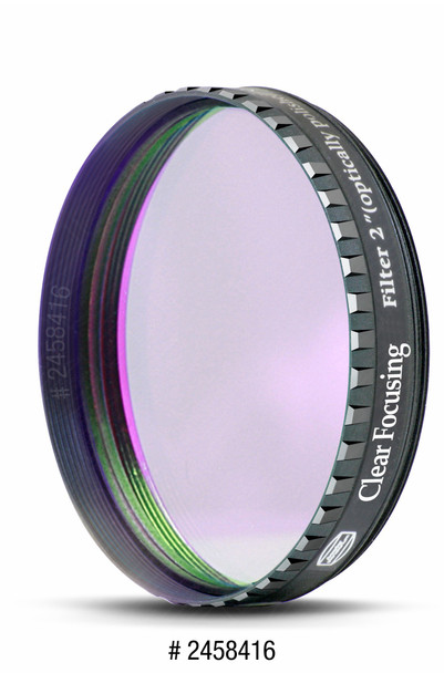 Baader Planetarium Clear Focusing Filter 2in (Optically Polished, with LPFC)