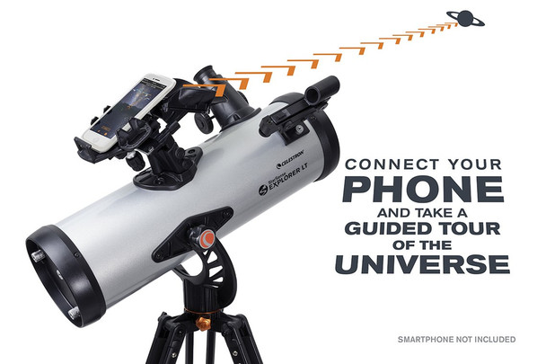 Celestron  StarSense Explorer™ LT 114AZ Smartphone App-Enabled Newtonian Reflector Telescope Celestron  StarSense Explorer™ LT 114AZ Smartphone App-Enabled Newtonian Reflector Telescope