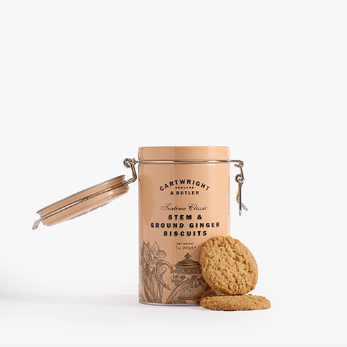 C&B TIN STEM GINGER BISCUITS 200 GR