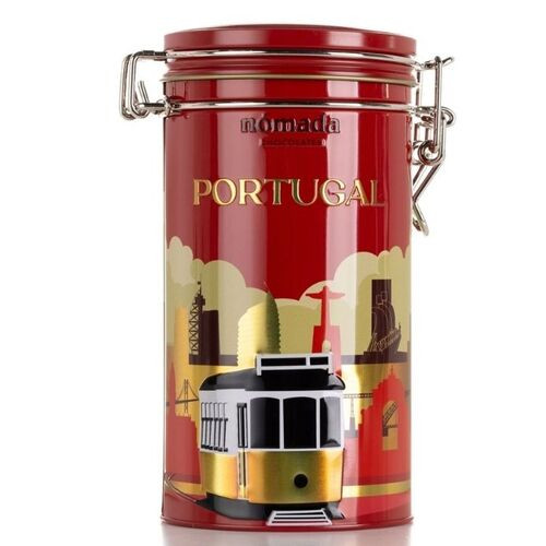 NOMADA LATA PORTUGAL SURTIDO BOMBONES CHOCO 115 GR