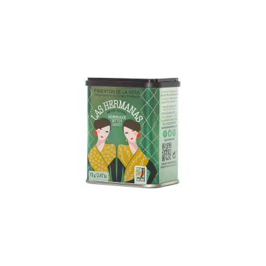 LAS HERMANAS PIMENTON AHUMADO AGRIDULCE LATA 70GR