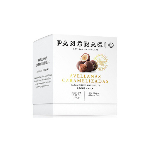 PANCRACIO MINIBOX AVELLA CARAMEL CHO 70 GR