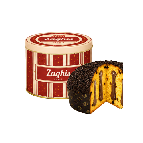 ZAGHIS PANETTONE FARCI CHOC LATTA BAJA 800 GR