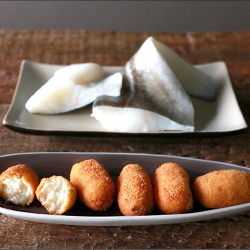 CROQUETA DE BACALAO de 25 GR S/GLUTEN - AMEZTOI