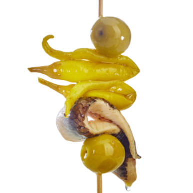 GILDAS CON BOQUERÓN DEL CANTÁBRICO (50u.)