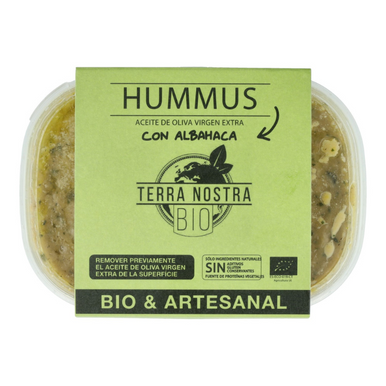 HUMMUS BIO ALBAHACA 200 GR