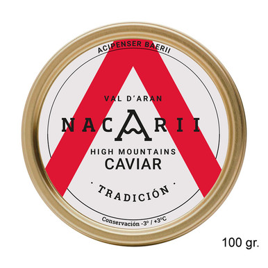 CAVIAR NACARII TRADICIÓN 100 GR.