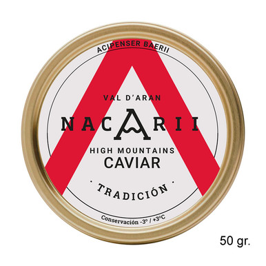CAVIAR NACARII TRADICIÓN 50 GR.