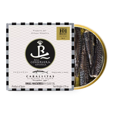 CABALLITAS EN ACEITE DE OLIVA ' REAL CONSERVERA'  3/6