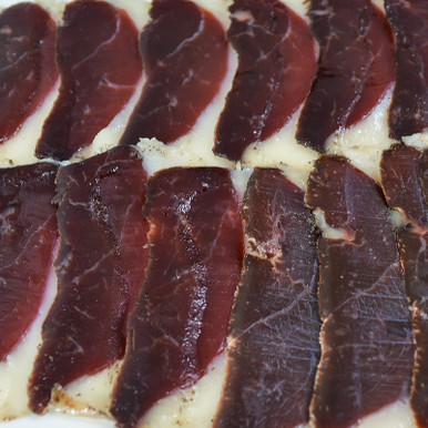 JAMÓN PATO CURADO LONCHAS BOLSA 50 GR.