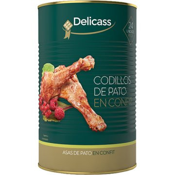 CODILLOS PATO EN CONFIT LATA 24 PIEZAS