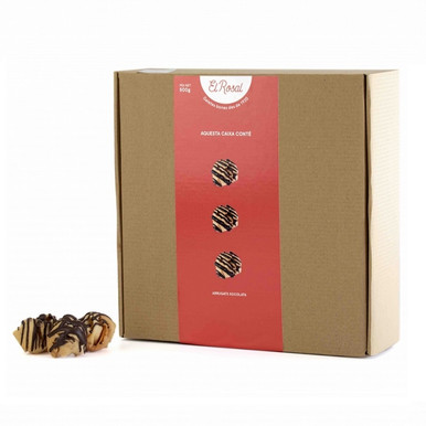 ARRUGATS DE CHOCOLATE. CAJA 500 GR.