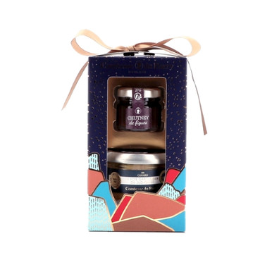 COFRE JOIE DORADO. FOIE ENTERO PATO 90 GR + CHUT