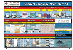 Blackfeet Language: Head Start-Jump Start Kit Blackfeet Language: Head Start-Jump Start Kit