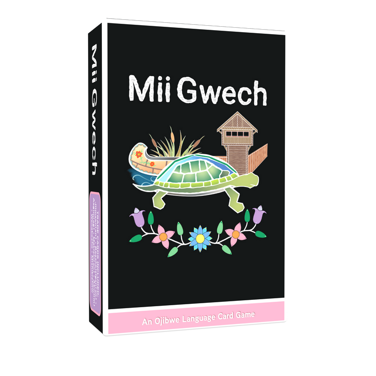 Miigwech Black Card Game