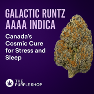 Galactic Runtz AAAA Indica: Canada’s Cosmic Cure for Stress and Sleep