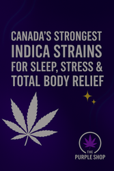 Canada’s Strongest Indica Strains for Sleep, Stress & Total Body Relief Canada’s Strongest Indica Strains for Sleep, Stress & Total Body Relief