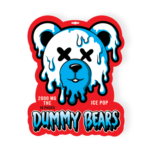 2000mg Ice Pop THC Dummy Bears