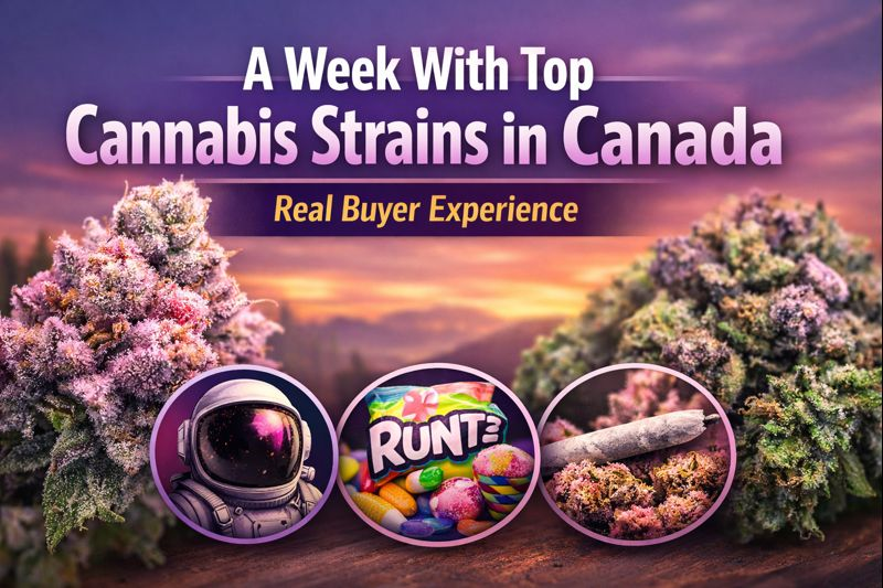 A Week With Top Cannabis Strains in Canada | Real Buyer Experience