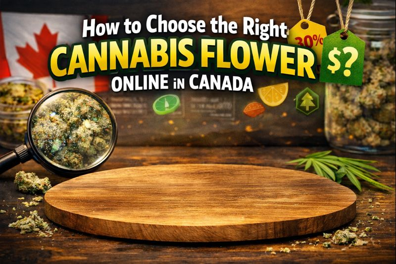How to Choose the Right Cannabis Flower Online in Canada | Buyer Guide
