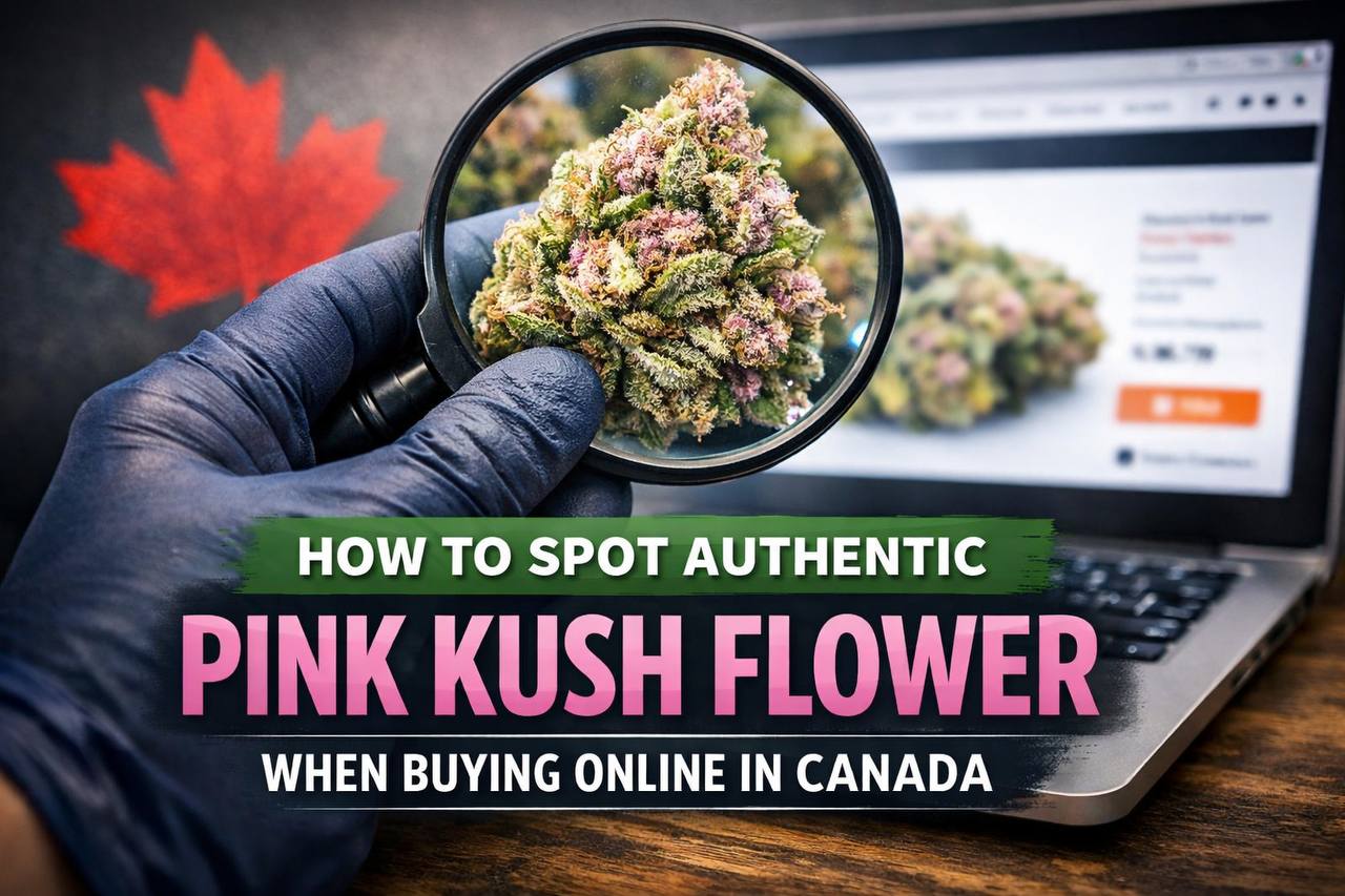 How to Spot Authentic Pink Kush Flower When Buying Online in Canada  