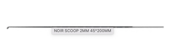 Product Aesculap NOIR Micro Scoop, 45 Deg, Angled, 200mm (7.875IN), Dia 2mm | FD815B Image