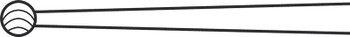 Product Aesculap Hi-Line XS Disp. Rosen Burr I+ D2.7MM | GE475SU Image