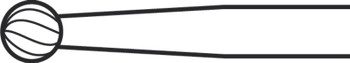 Product Aesculap ELAN 4 Rosen Burr 2.7mm (1-ring) | GP122R Image