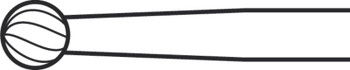 Product Aesculap Elan 4 1-Ring Rosen Burr TC 3.0mm | GP124TC Image