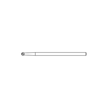 Product VOI 2.4mm Medium Carbide-Round Cutting Bur-6 Flutes | H-125 Image