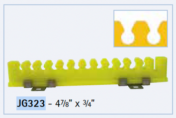 Product Aesculap Silicone Instrument Racks (Mounting Type A), 4.875IN x 0.75IN | JG323 Image