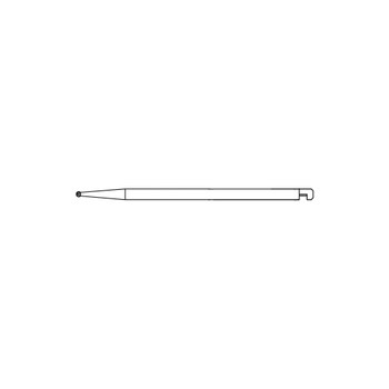 Product VOI 1.0mm UltraLite Round Cutting Bur w/J-Notch-6 Flutes | R2-51N Image