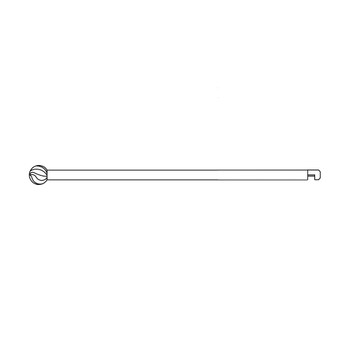 Product VOI 4.5mm Signature SS-Round Cutting Bur w/J-Notch-8 Flutes | R4570N Image