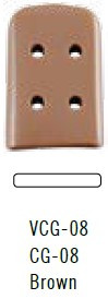 Product Spectrum Instrument Guard, Brown, Vented, 2x16x25mm (100/Pkg) | SAH.VCG-08 Image