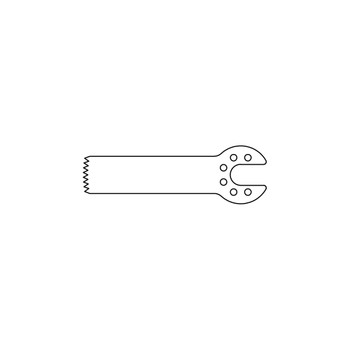Product VOI Sagittal Saw Blade 30.0mm Long x 9.0mm Wide x 0.61mm Thick | SSE-3190 Image