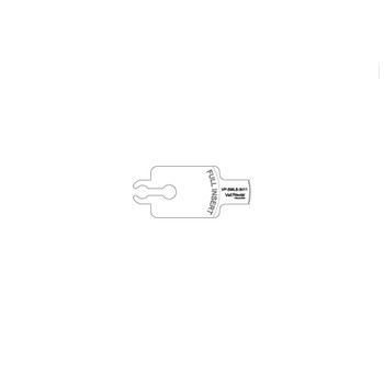 Product VetPower Sagittal Saw Blade - 11.5 mm (L) x 9.0 mm (W) - 3411 | VP-SMLS-3411 Image