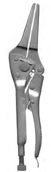 Product Spectrum Needle Nose Plier, 7" (18cm), Locking Vise Grip | SAH.20-2441 Image