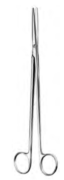 Product Spectrum Metzenbaum Scissor, 7" (18cm), Straight, TC | SAH.50-6951 Image