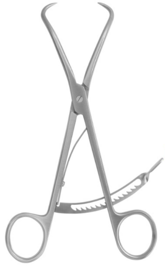 Product Vet Spectrum Bone Reduction Forcep, 8.25" (21cm), Modified Ratchet | SAH.700602 Image