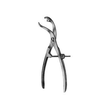 Product Vet Spectrum Verbrugge Bone Holding Forcep, 7" (18cm), 6.5mm Jaw Width, Speedlock | SAH.703741 Image