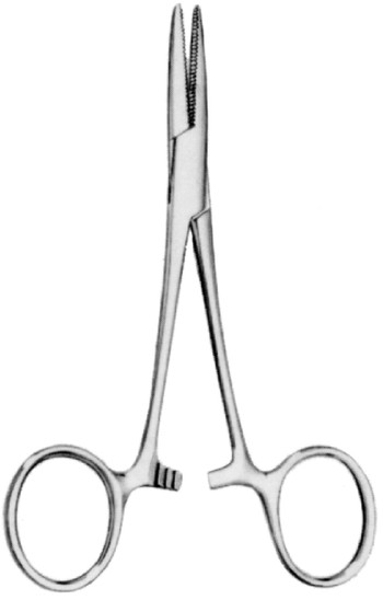 Product Vet Spectrum Spencer-Wells Forcep, 9.5" (24cm), Straight | SAH.720309 Image